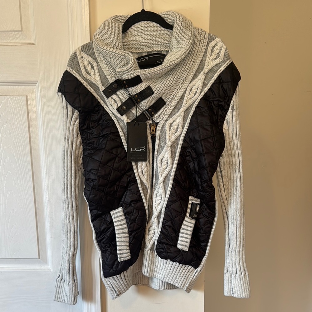 LCR black addition sweater
